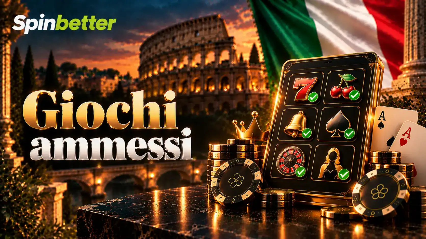 Giochi ammessi agli SpinBetter free spins e peso delle puntate