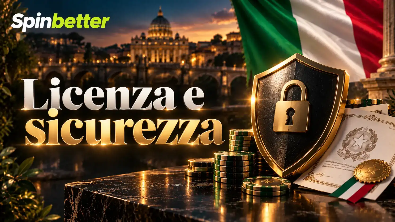Licenza e sicurezza del casino SpinBetter: concessione di Curaçao