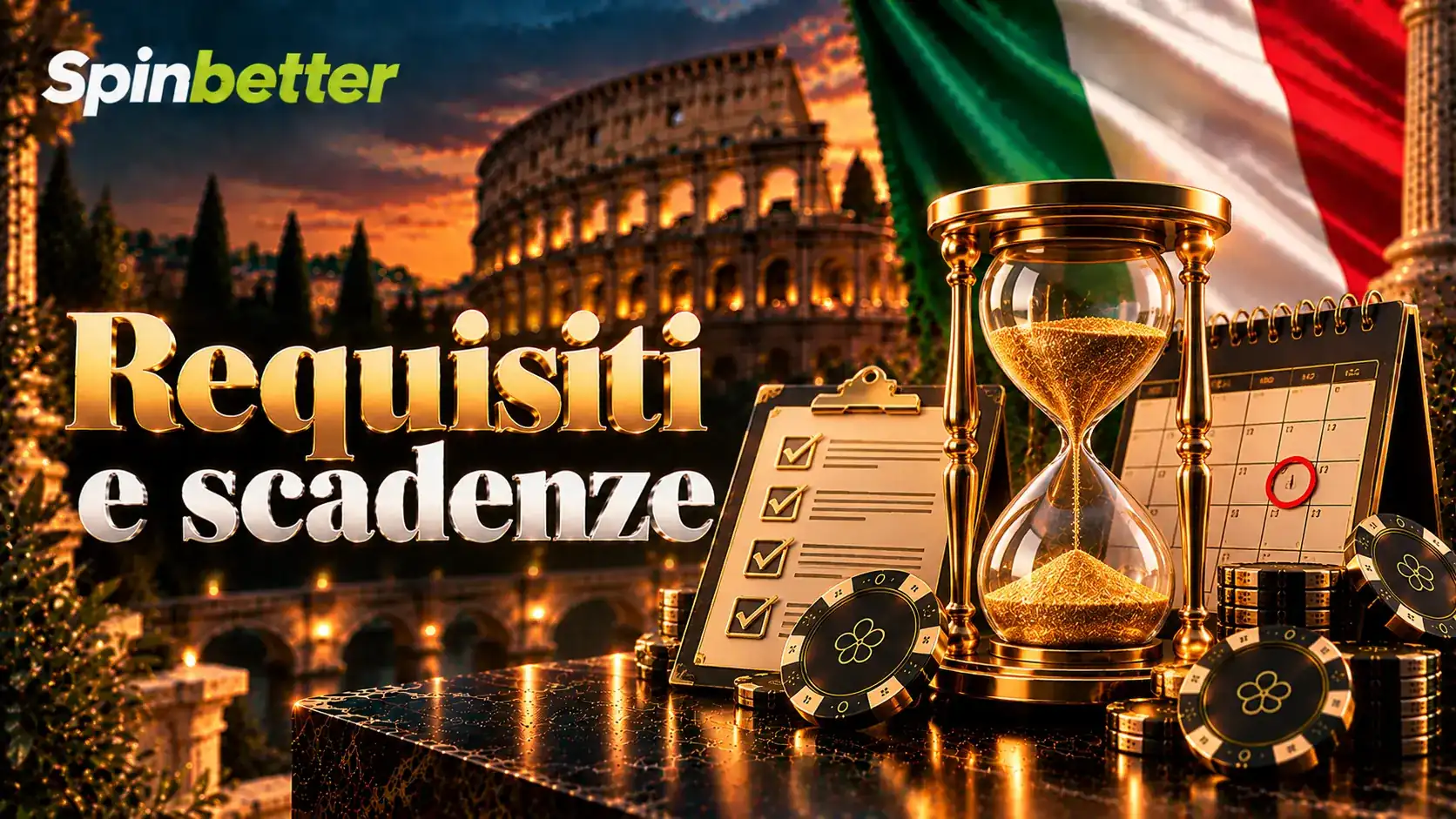 Requisiti e scadenze dello SpinBetter no deposit bonus